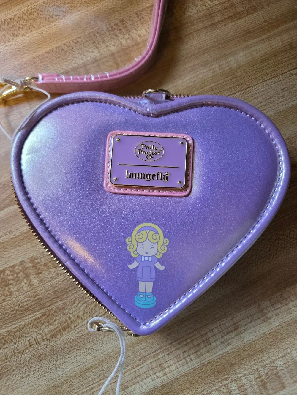 Loungegly Irradescent Polly Pocket NWT Wristlet